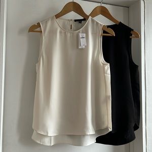 Lot of 2 Banana Republic tops, one NWT, size S
